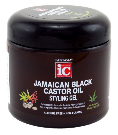 Fantasia IC Styling Gel Jamaican Black Castor 16oz.