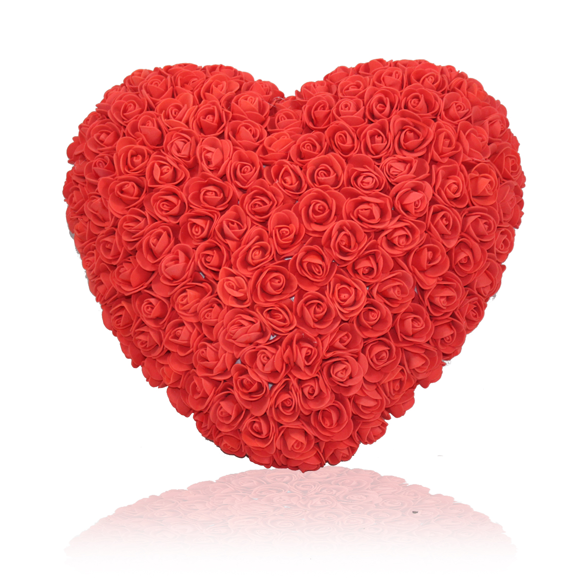 Herz aus Rosen Größe: 50 cm mit G 