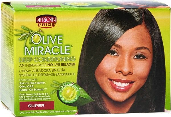 AP Olive Miracle Relaxer Kit Super