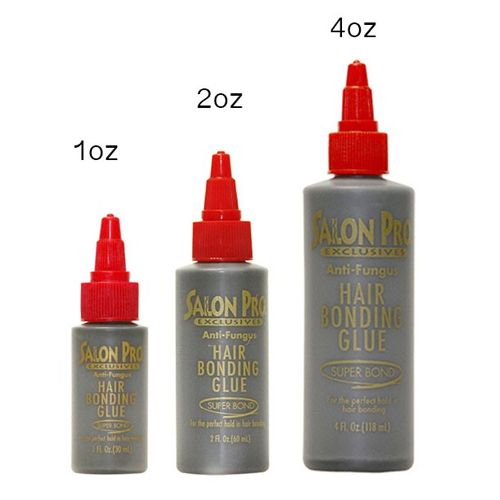 Salon Pro Hair Bonding Glue Black 1oz.