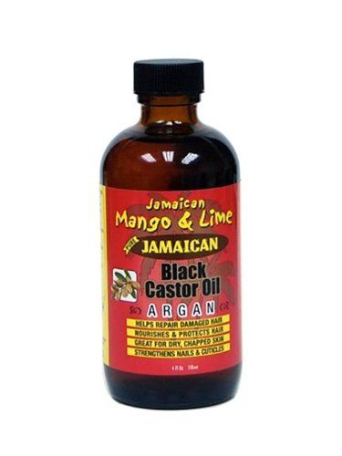 Jamaican Mango & Lime Black Castor Oil Argan 4oz.