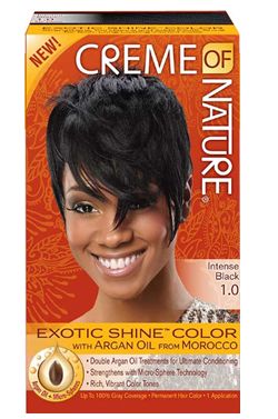 Creme Of Nature Exotic Shine Haarfarbe Intensives Schwarz 1.0