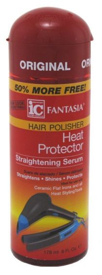 Fantasia IC Hair Polisher Heat Protector Serum 6oz.