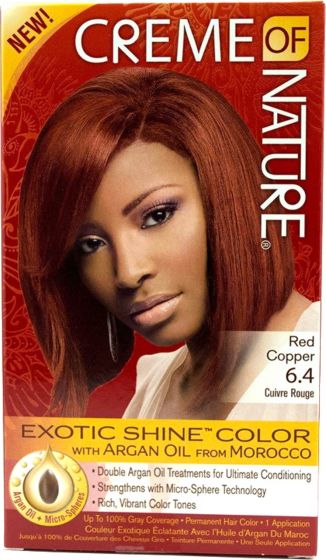 Creme Of Nature Exotic Shine Haarfarbe Rotkupfer 6.4